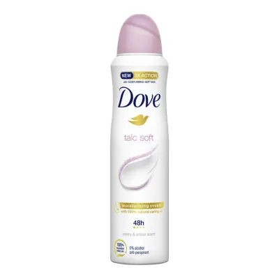 Dove deodorant spray de dama 150 ml Talc Soft