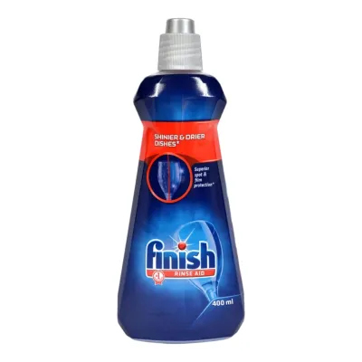 Finish solutie de clatire masina de spalat vase 400 ml , 80 spalari