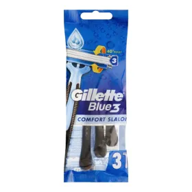Gillette aparat de ras 3 buc Blue III , Slalom