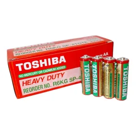 Toshiba baterii 40 buc R6 Zinc HD