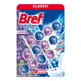 Bref Power Aktiv odorizant pentru toaleta 3 buc x 50 gr Lavander