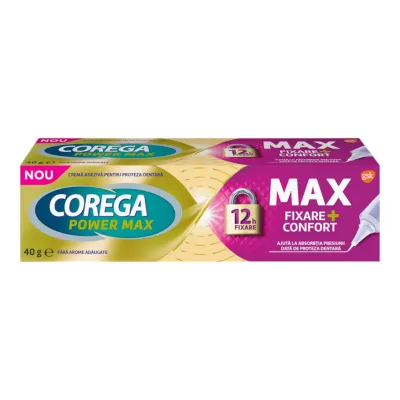 Corega crema adeziva pentru proteza dentara 40 gr Power Max