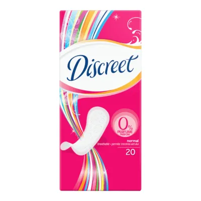 Discreet absorbante zilnice 20 buc Normal