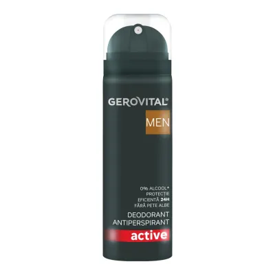 Gerovital Men deodorant spray 150 ml Active