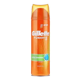 Gillette gel de ras 200 ml Fusion5 Ultra Sensitive, Aloe