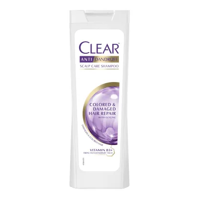 Clear sampon de dama 400 ml Colored & Damaged Hair Repair with Glycine