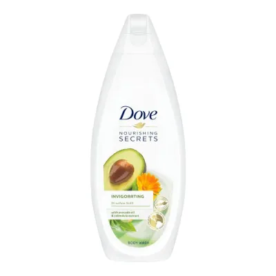 Dove gel de dus 225 ml Invigorating, Avocado Oil & Calendula Extract