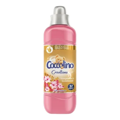 Coccolino balsam de rufe 925 ml, 37 spalari, Honeysuckle & Sandalwood (Caprifoi si Lemn de santal)