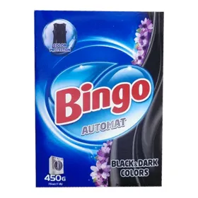 Bingo detergent automat de rufe pudra 450 gr Black&Dark Colors