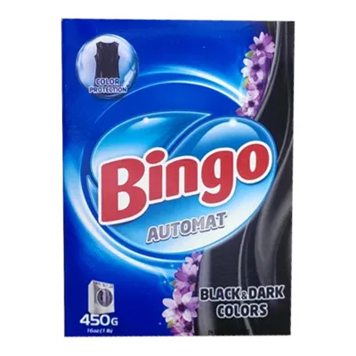 Bingo detergent automat de rufe pudra 450 gr Black&Dark Colors