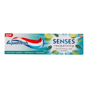 Aquafresh pasta de dinti 75 ml Senses Eucalyptus, Lime & Mint