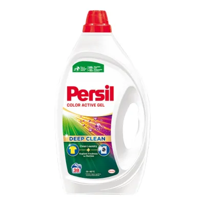 Persil detergent rufe automat gel 1.71 L, 38 spalari, Deep Clean, Color