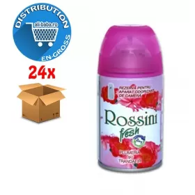 Rossini Fresh rezerva odorizant pentru aparat 250ml Plumeria si Trandafir si Trandafir