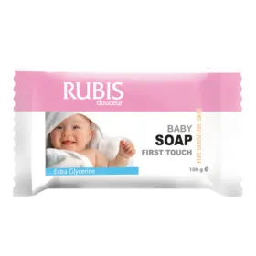 Rubis sapun solid 100 gr Baby Sensitive Skin (Pentru pielea sensibila a bebelusilor)