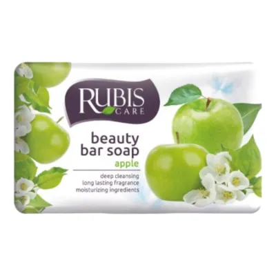 Rubis sapun solid 90 gr Apple (Mar verde)