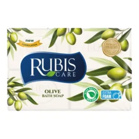 Rubis sapun solid de baie 4 x 125 gr Olive Oil (Ulei de masline)