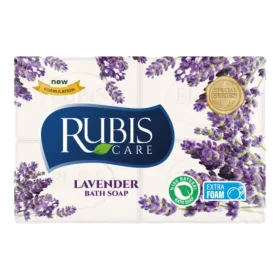 Rubis sapun solid de baie 4 x 150 gr Lavender (Lavanda)