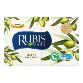 Rubis sapun solid de baie 4 x 150 gr Olive Oil (Ulei de masline)