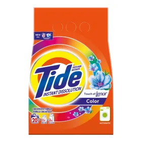 Tide detergent pudra automat 1.5 kg, 20 spalari, Touch of Lenor, Color