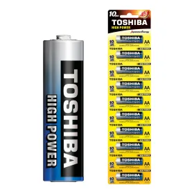 Toshiba baterii R6 (AA) Alcaline, 10 buc