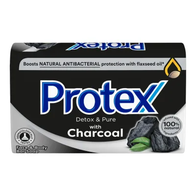 Protex sapun solid 90 gr Detox & Pure with Charcoal