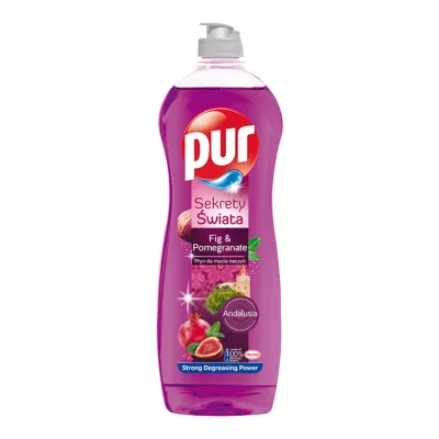 Pur detergent de vase 750 ml Fig & Pomegranate (Smochina & Rodie)