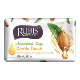 Rubis sapun solid 100 gr Gentle Touch, Almond & Provitamine B5 (Migdale si Provitamine B5)
