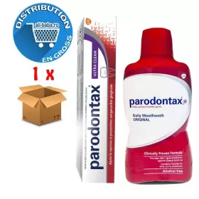 Paradontax Pasta De Dinti 75ml Ultra Clean + Apa De Gura 500ml