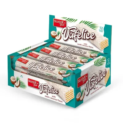 Vaffelice napolitane 32gr Cocos