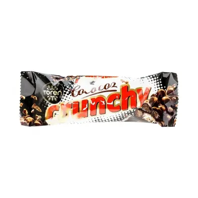 Cococoz Crunchy baton cu cereale si ciocolata neagra 32g