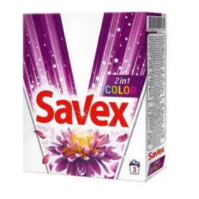 Savex detergent pudra automat 300g 2in1 Color