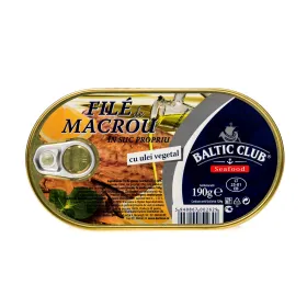 Baltic Club file de macrou in ulei 190gr