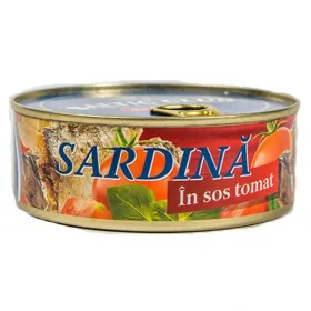 Baltic Club sardine in sos tomat 125gr