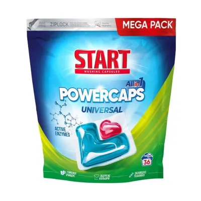 Start detergent de rufe capsule 36buc Universal