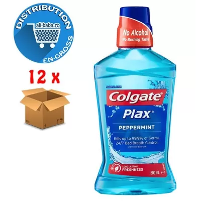 Colgate Apa De Gura 500ml Plax Peppermint Flavour