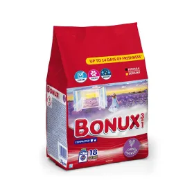 Bonux detergent de rufe automat pudra 1.17kg Caring Lavander