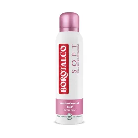 Borotalco deodorant 150ml Soft Active Crystal Talc Roz