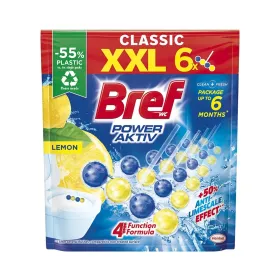 Bref odorizant toaleta Power Aktiv 6x50g Lemon