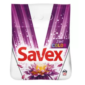 Savex detergent pudra automat 2kg Color Brightness