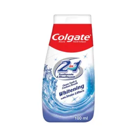 Colgate 2-in-1 pasta de dinti si apa de gura 100ml Whitening