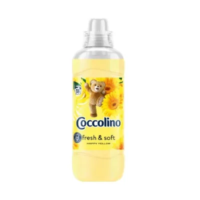 Coccolino balsam de rufe 975ml Fresh & Soft Happy Yellow