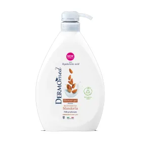 Dermomed gel de dus cu pompita 1L Karite & Almonds