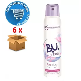 B.U. deodorant spray  150ml Pure+Dry