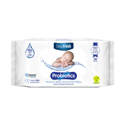 Deep Fresh Probiotic servetele pentru bebelusi 40 buc