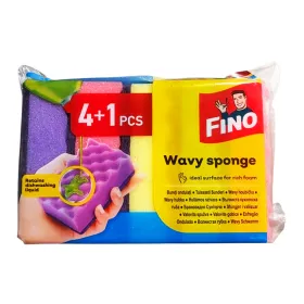 Fino bureti de bucatarie 4+1 Wavy Sponge