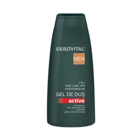 Gerovital gel de dus pentru barbati 400ml Active 3-in-1