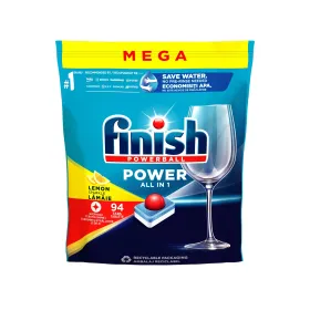 Finish detergent tablete all-in-1 pentru masina de spalat vase 94 buc Max Lemon