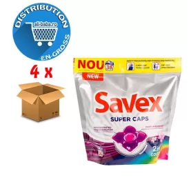 Savex detergent rufe automat super capsule 42 Buc 2in1 Color