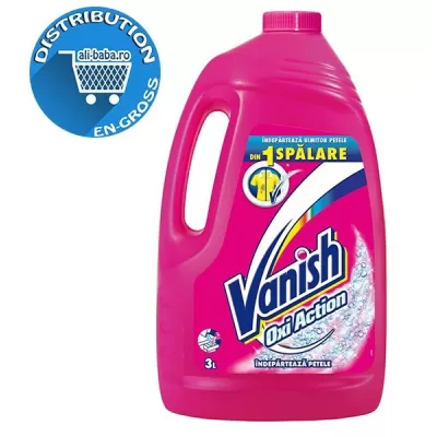 Vanish solutie pentru indepartarea petelor Lichid 3l Pink