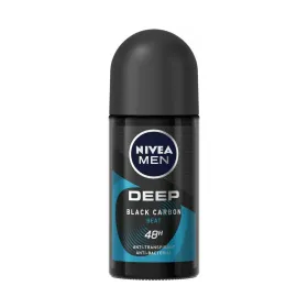 Nivea deodorant roll-on pentru barbati 50ml Deep Black Carbon Beat